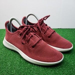 Allbirds Womens Tree Runner Turtle Shell (White Sole) Running Shoes Size 8